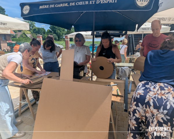 Construction de F1 en carton Construction de F1 en carton