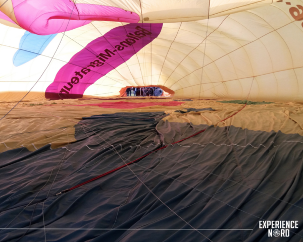 Vol en montgolfière