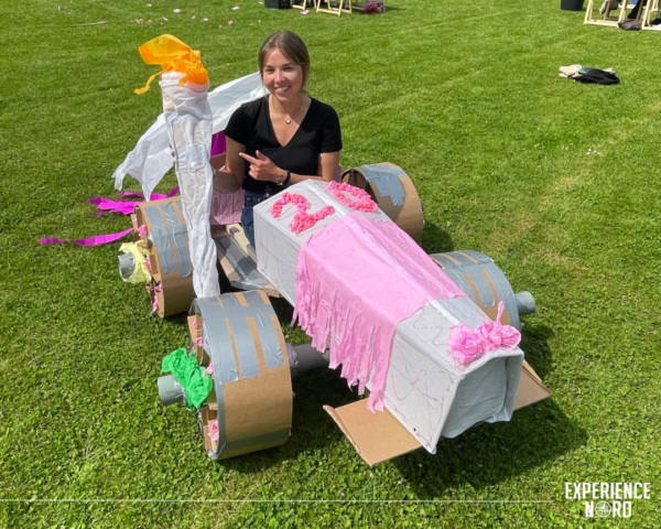 Construction de F1 en carton Construction de F1 en carton