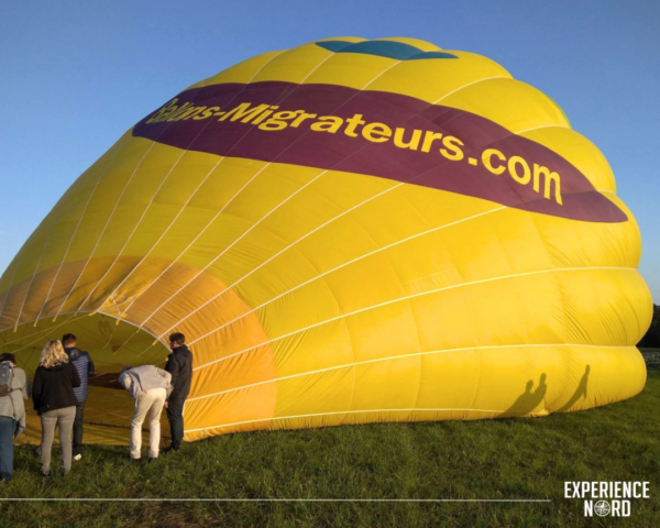 Vol en montgolfière