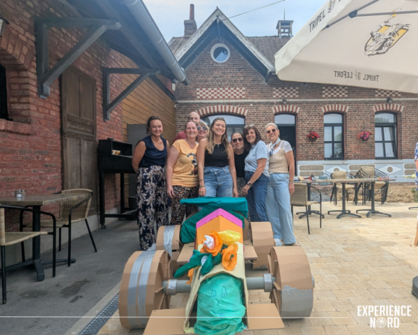 Construction de F1 en carton Construction de F1 en carton