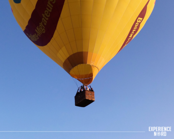 Vol en montgolfière