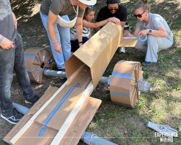 Construction de F1 en carton Construction de F1 en carton