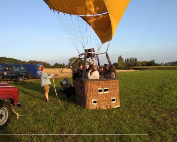 Vol en montgolfière
