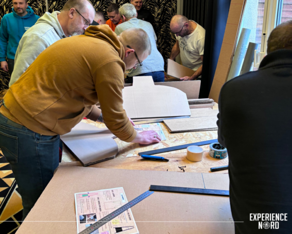 Construction de F1 en carton Construction de F1 en carton