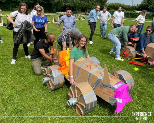 Construction de F1 en carton Construction de F1 en carton