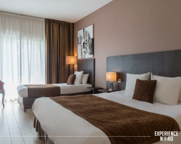 Chambre (2) Hôtel du golf de l'ailette