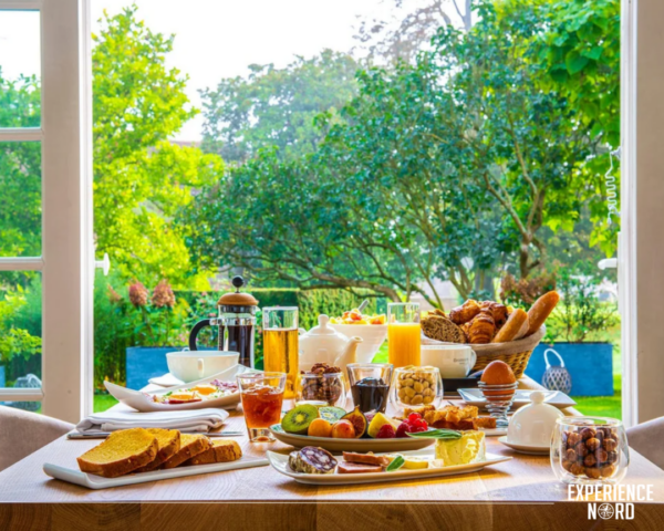 Petit déjeuner Château de Montreuil