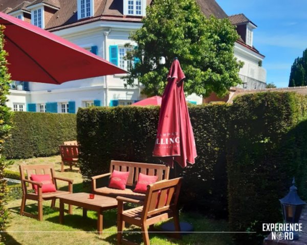 Terrasse Château de Montreuil